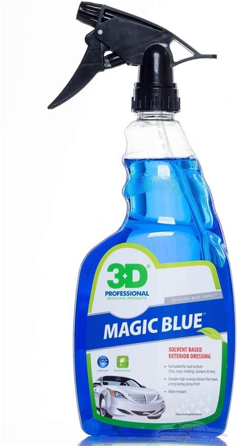 Enhance the Appearance of Your Vehicle with Magic Blue Tire Dressing